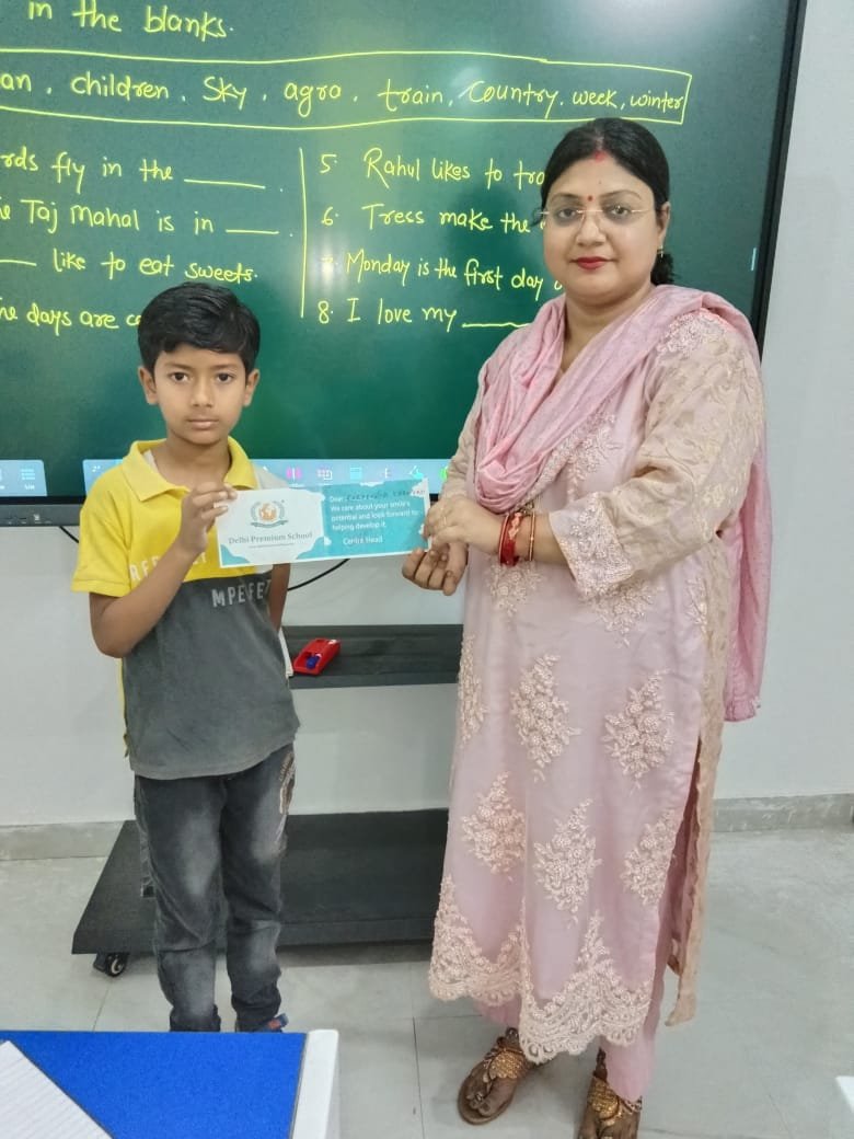 Child reading with focus